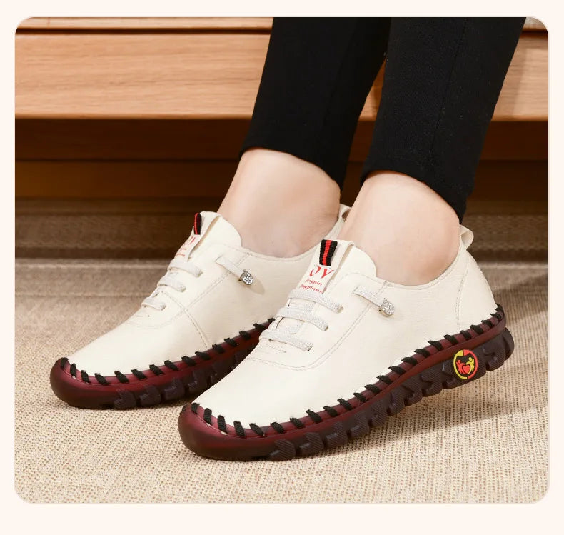 Women's Soft Leather Sneakers