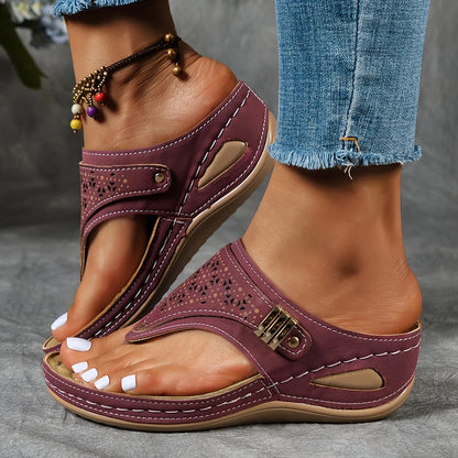Women's Summer Wedge Heel Sandal Women's Summer Wedge Heel Sandal Blue Wolf Store 