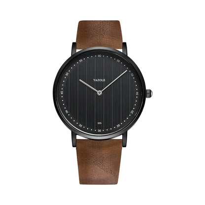 Men's Leather Luxury Watch Veron