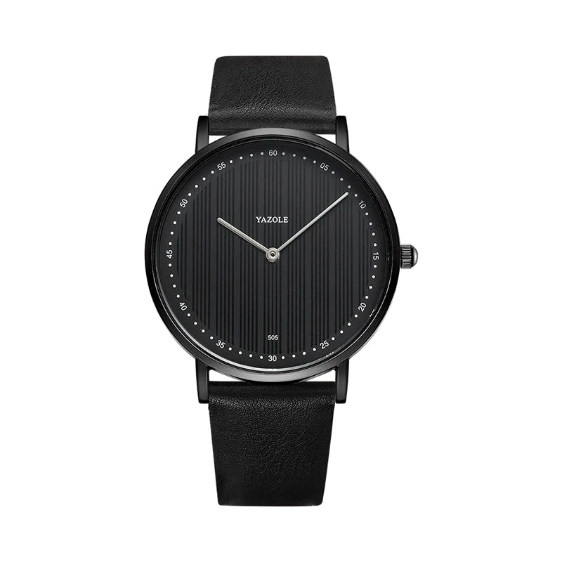 Men's Leather Luxury Watch Veron