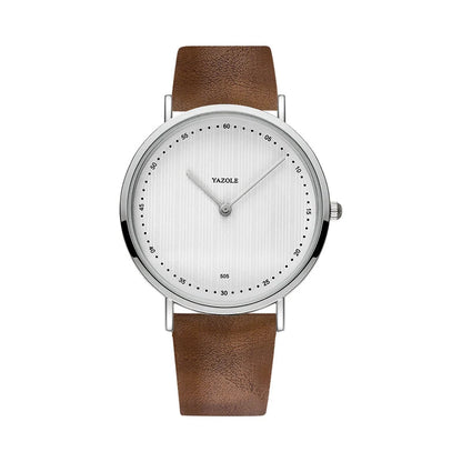 Men's Leather Luxury Watch Veron