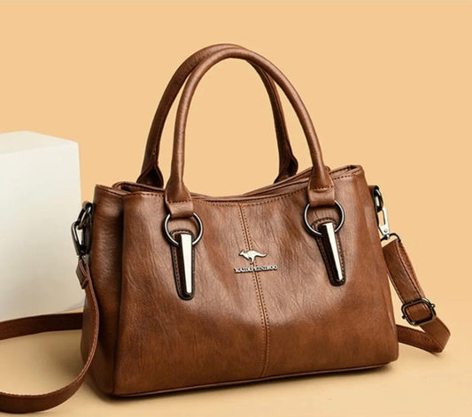 Zephire Elegance Women's Leather Bag Zephire Elegance Women's Leather Bag Blue Wolf Store 