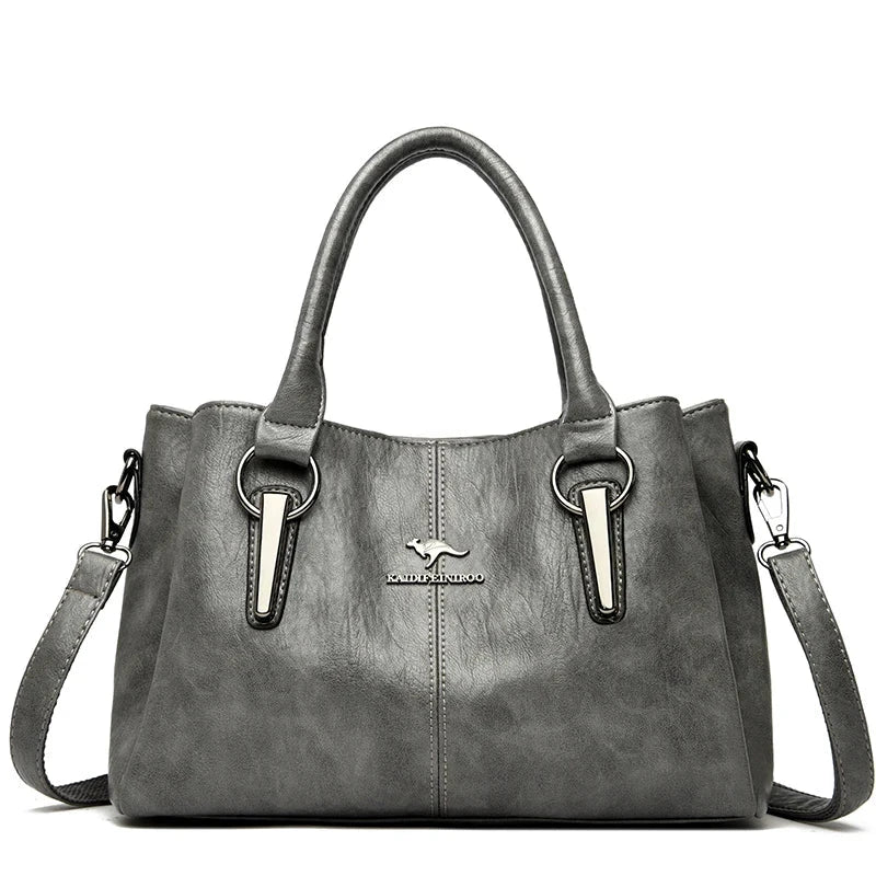 Zephire Elegance Women's Leather Bag Zephire Elegance Women's Leather Bag Blue Wolf Store 