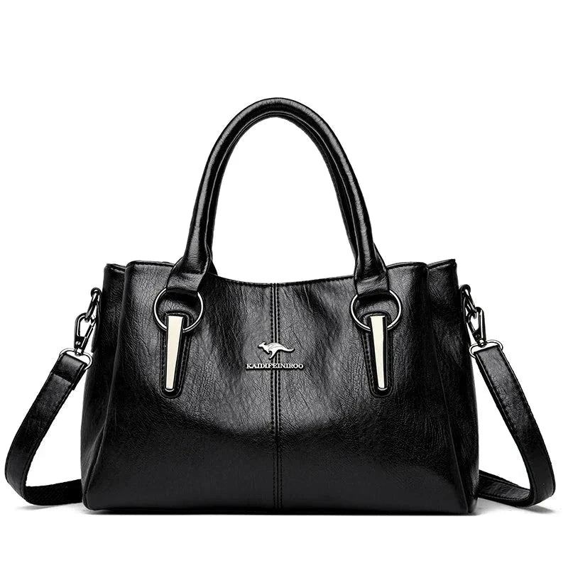 Zephire Elegance Women's Leather Bag Zephire Elegance Women's Leather Bag Blue Wolf Store 