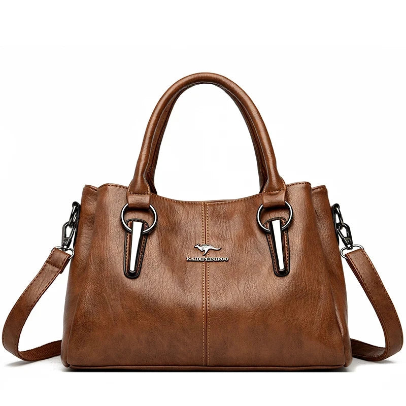 Zephire Elegance Women's Leather Bag Zephire Elegance Women's Leather Bag Blue Wolf Store 