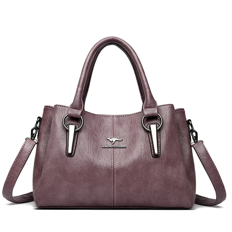 Zephire Elegance Women's Leather Bag Zephire Elegance Women's Leather Bag Blue Wolf Store 