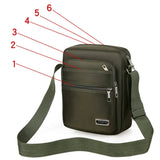 GREEN 6-ZIPPER